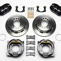 Wilwood Dynapro Low-Profile 11.00in P-Brake Kit New Big Ford 2.50in Off Staggerd Mount