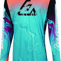 Answer 23 Elite Fusion Jersey Astana/Orange/Rhodamine -  Small