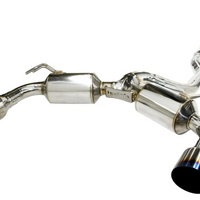 Invidia 2009+ Mitsubishi Evo X Dual N1 Titanium Tip Cat-back Exhaust