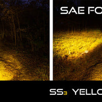 Diode Dynamics SS3 Sport ABL - Yellow Flood Standard (Single)