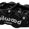 Wilwood Caliper-Narrow Superlite 6R-LH - Black 1.62/1.12/1.12in Pistons 1.10in Disc