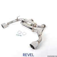 Revel Medallion Touring-S Catback Exhaust - Dual Muffler / Axle Back 14-15 Infiniti Q50 AWD/RWD