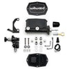 Wilwood Compact Tandem M/C - 15/16in Bore w/RH Bracket and Valve (Mustang Pushrod) - Black