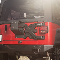 Rugged Ridge Spartacus HD Tire Carrier Whl Mount 87-06 YJ/TJ