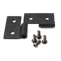 Rampage 1976-1983 Jeep CJ5 Lower Door Hinge Brackets - Black