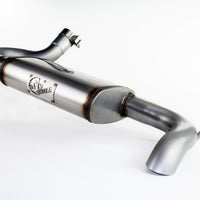 aFe MACHForce XP 07-17 Jeep Wrangler V6-3.6/3.8L 409 SS 2.5in Axle-Back Exhaust