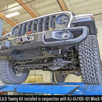 RockJock JL/JT Tow Bar Mounting Kit Steel Bumper