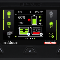 REDARC Remote Control Unit - 4.3In Display TVMS Packed