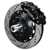 Wilwood Narrow Superlite 6R Front Big Brake Kit 14.00in SRP Drilled and Slotted Rotor - Black