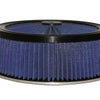 aFe MagnumFLOW Air Filters Round Racing P5R A/F TOP Racer 14D x 5H (Blk/Blue)