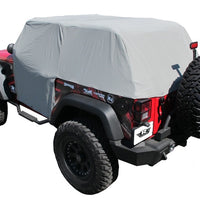 Rampage 2007-2018 Jeep Wrangler(JK) Cab Cover With Door Flaps - Grey