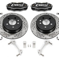 BMR 08-23 Dodge Challenger Brake Kit For 15in Conversion Black Calipers Non-Demon/Redeye