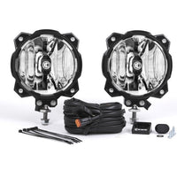 KC HiLiTES 6in. Pro6 Gravity LED Light 20w Single Mount SAE/ECE Driving Beam (Pair Pack System)