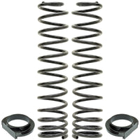 RockJock JL Front Coil Springs 4in Lift w/ Urethane Isolators Pair