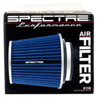 Spectre Adjustable Conical Air Filter 5-1/2in. Tall (Fits 3in. / 3-1/2in. / 4in. Tubes) - Blue