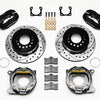 Wilwood Forged Dynalite P/S Park Brake Kit Drilled Chevy 12 Bolt-Spec 3.15in Brng