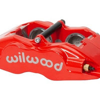 Wilwood Caliper - FSLI4 - Red 1.62in Piston 0.81in Rotor