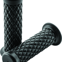 BikeMaster Quilted Grips - Black