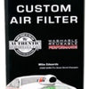 K&N Round Air Filter Assembly 12in ID / 3.063in Height / 5.125in Neck Flange / 7/8in Drop Base