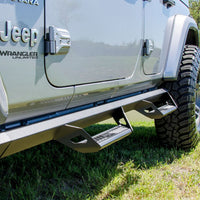 N-Fab Predator Pro Step System 2018 Jeep Wrangler JL 4 Door SUV - Tex. Black