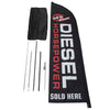 aFe Diesel Horspower Sold Here 12ft x 2.5ft Banner