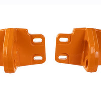 Ford Racing 2021+ Bronco Front Bumper Tow Hooks - Orange (Pair)