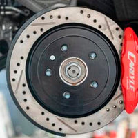 BMR 14-19 Chevrolet Corvette Brake Kit For 15in Conversion Drilled And Slotted Rotors/Red Calipers