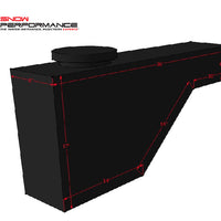 Snow Performance 10 Gallon Tool Box Style Reservoir (Incl Front Bracket & Hardware)